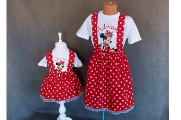 memoriesgifts set mama fiica minnie mouse 4