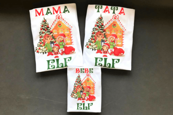 set tricouri casuta elfilor fetita