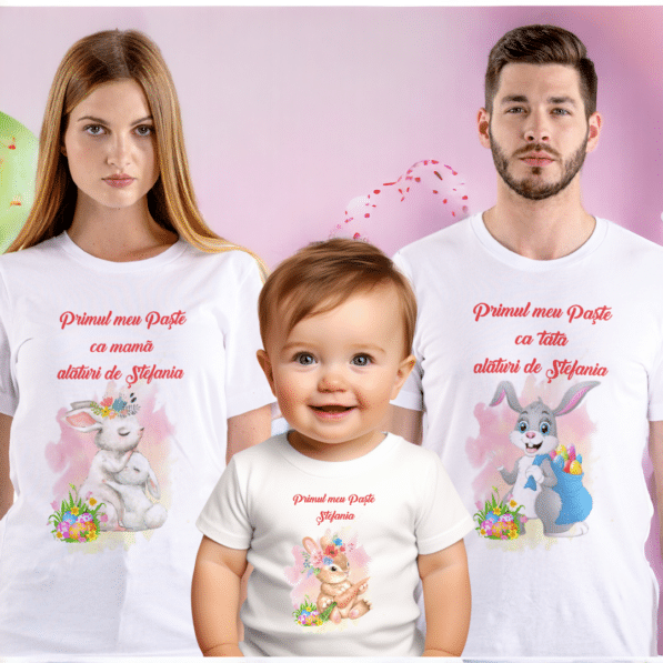 memoriesgifts set tricouri cute bunny