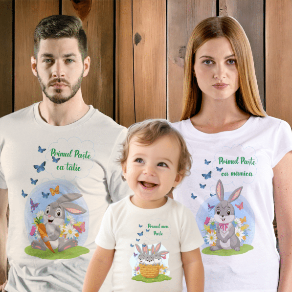 memoriesgifts set tricouri happy easter 2