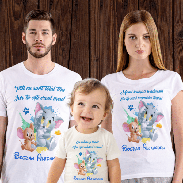 memoriesgifts set tricouri tom and jerry