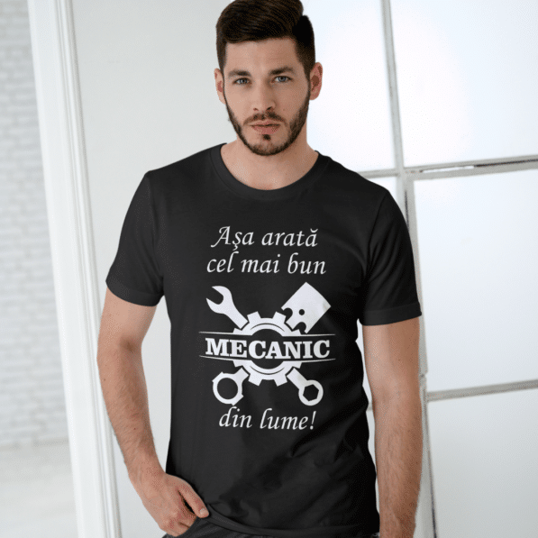 memoriesgifts tricou negru mecanic 2